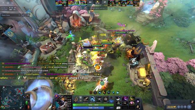 Магнус, но он во вражеской команде Dota 2