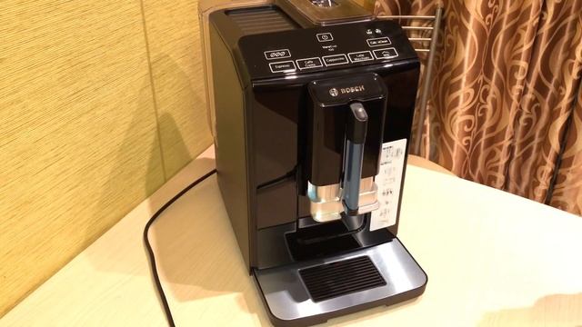 Кофемашина Bosch VeroCup 100 TIS30129RW обзор распаковка приготовление кофе смотреть онлайн