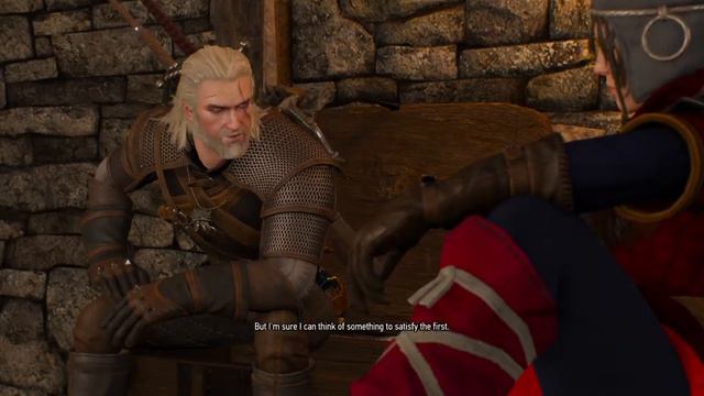 The Witcher 3: Wild Hunt Jutta An Dimun Romance Scene смотреть онлайн