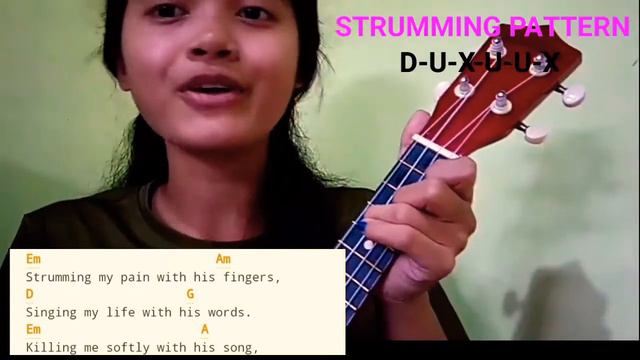 Killing me softly- easy ukulele chords and lyrics смотреть онлайн
