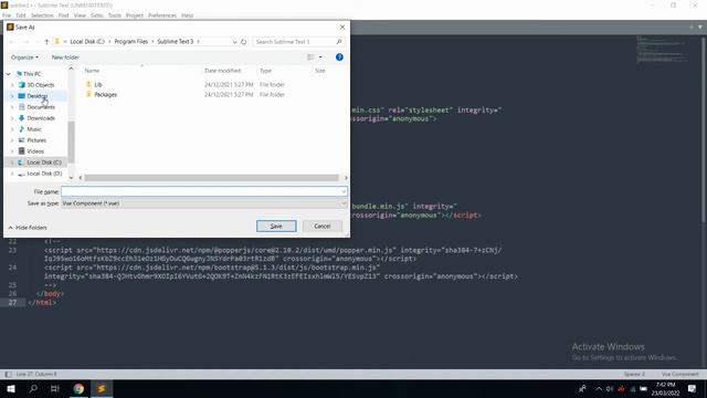 Learn How To Create Starter Template Using Bootstrap v 5.1 + Sublime Editor to in 1 minute смотреть онлайн