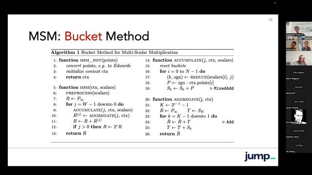 FPGA Acceleration of Multi-Scalar Multiplication - Emanuele Cesena (Jump) смотреть онлайн