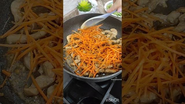 ФУНЧОЗА С КУРИНЫМ ФИЛЕ И ОВОЩАМИ. #вкусно #праздник #обед #лапша смотреть онлайн