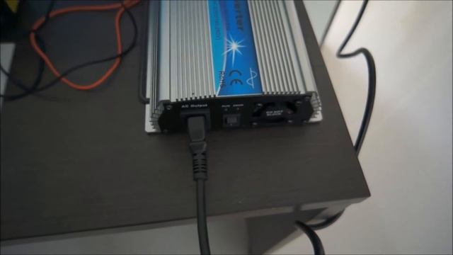 Testing 1000watt Pure Sinewave Grid Tie Inverter