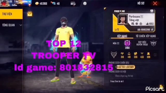 TOP 22 ID GAME CỦA CÁC IDOL TRONG CỘNG ĐỒNG FF VIỆT NAM NHƯ: CENA, TOÀN TÂY, BÁC GẤU... | Kin Gamin смотреть онлайн