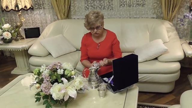 Апанде: отзыв от покупателя Серебряный сервиз для воды "Княжеский" www.apande.ru смотреть онлайн