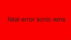 sonic exe vs fatal error sonic creepypasta fnf animation stick nodes part 19