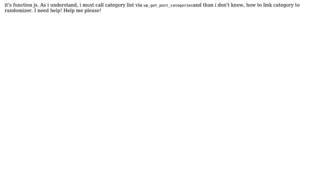 Wordpress: How to get post category list as select in front-end? смотреть онлайн
