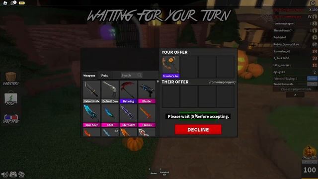 ПРОШЕЛ ВЕСЬ ЕВЕНТ НА ХЕЛЛОУИН 2023 В ММ2 + ПОКУПКА Travelers Axe, ОТКРЫТИЕ КЕЙСОВ НА ХЕЛЛОУИН смотреть онлайн