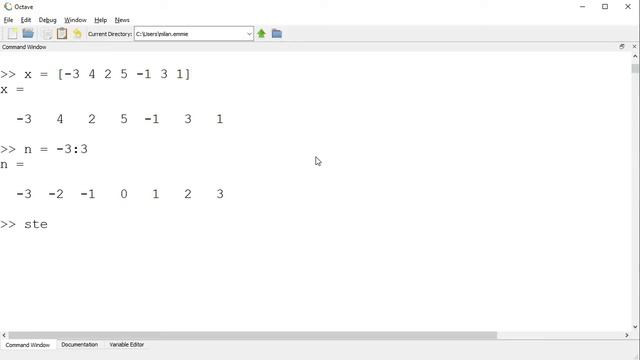 DIGITAL SIGNAL PROCESSING | PLOTTING A SIGNAL IN OCTAVE смотреть онлайн