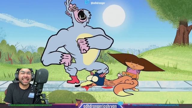 SWIPER NO SWIPEY @meatcanyon *adhdrangerjoshryan* reaction смотреть онлайн