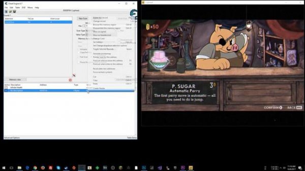 Let's Hack: Cuphead, Ep. 3 - Infinite Coins [Cuphead Cheats via Cheat Engine]