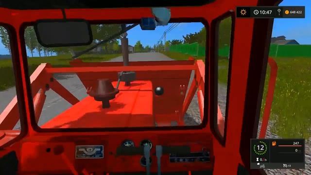 Farming Simulator 2017. мод гусеничнный трактор Дт 75М Пак. смотреть онлайн