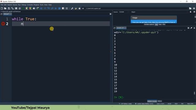 Chapter 1 Revision Tour 1 | Part 9 | Break and Continue | Infinite Loop | Python | CBSE Class 12 CS смотреть онлайн