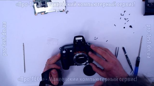 Устранили причину Ошибки Err на Nikon D90 и собираем фотоаппарат смотреть онлайн