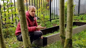 Как собрать КРУТЫЕ грядки своими руками за 15 минут? Грядки из ДПК на даче.