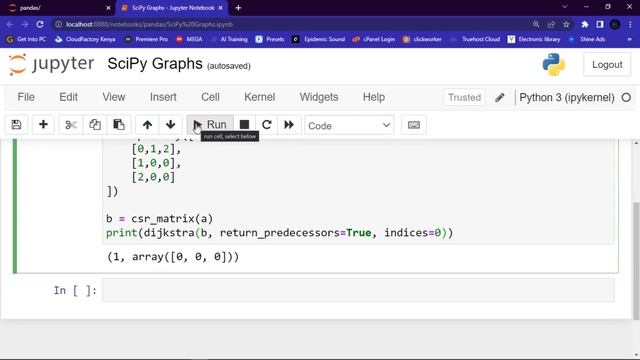 SCIPY | LESSON 5 | SCIPY GRAPHS смотреть онлайн