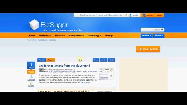 Bizsugar.com - SEO help and bringing visitors to your site смотреть онлайн