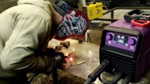 Сварочный полуавтомат  Wega 200 TechnoMig Тест Обзор.Wega 200, Часть - 3 . .Wega 200 MIG