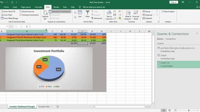 Excel Problem Solver: Import Real Time Stock Quotes Without Office 365 смотреть онлайн