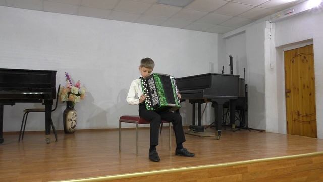 Шаунин Иван Сергеевич, ДШИ №20 г.Астрахань, 10 лет,М.Глинка "Полька" смотреть онлайн