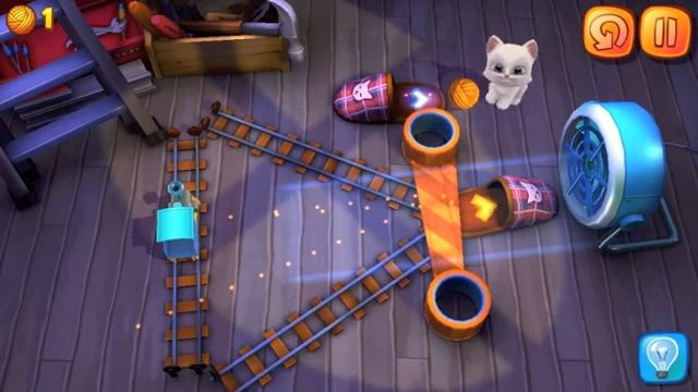 Wake the Cat Storeroom Level 4-15 3 stars Walkthrough смотреть онлайн