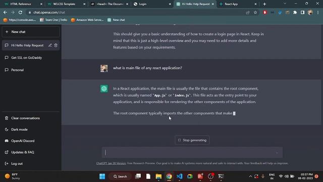 How to learn React using ChatGPT #reactjs #chatgpt смотреть онлайн