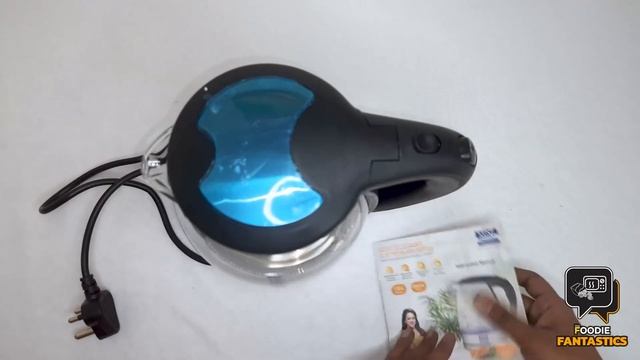 KENT 16052 Elegant Electric Glass Kettle Unbox 1.8L 2000W Blue LED Illumination Borosilicate Glass смотреть онлайн