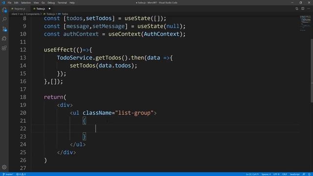 MERN Stack part 8: Creating Our Todo Component And Todo Service смотреть онлайн