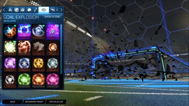 BLACK SHATTERED GOAL EXPLOSION | Rocket League смотреть онлайн