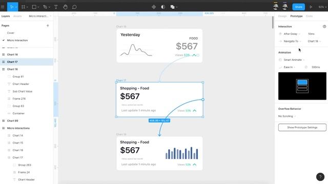 Figma Tutorial: Finance Card Interaction смотреть онлайн