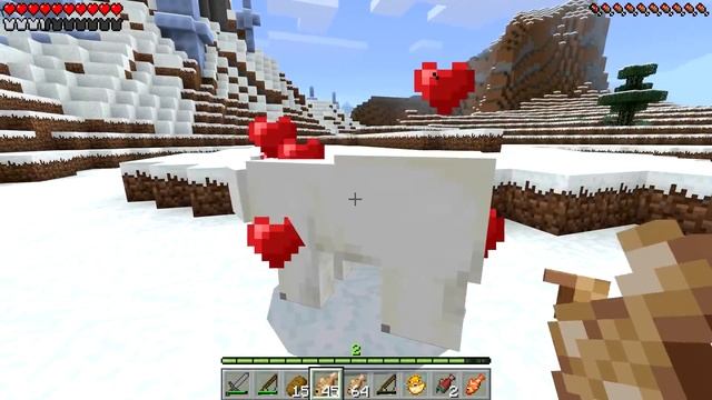 How To Make a Friendly Polar Bear in Minecraft Pocket Edition (Tame Polar Bears Addon) смотреть онлайн
