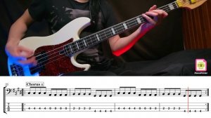 Король и Шут - Садовник Bass Cover | Табы & Ноты