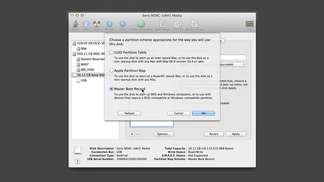 Hackintosh: форматирование флешки для Unibeast смотреть онлайн