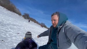 Отдых в Адыгее. Станица Даховская. Семейные зимние каникулы.