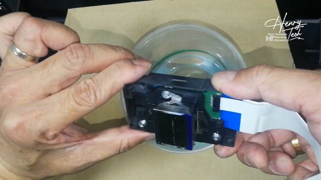 Step by Step DTF Epson L1800 Printer Manual Head Cleaning смотреть онлайн