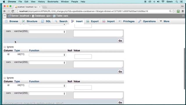 JavaScript AJAX & PHP 006 - Creating Database and Table смотреть онлайн
