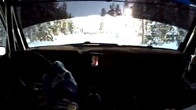 Patrik Sandell test before Rally Sweden 2010! смотреть онлайн