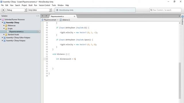 Unity 5 Endless Runner Tutorial 5 | Distance Tracker смотреть онлайн