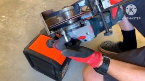 Штроборез из болгарки своими руками. Лёгкий и мощный.