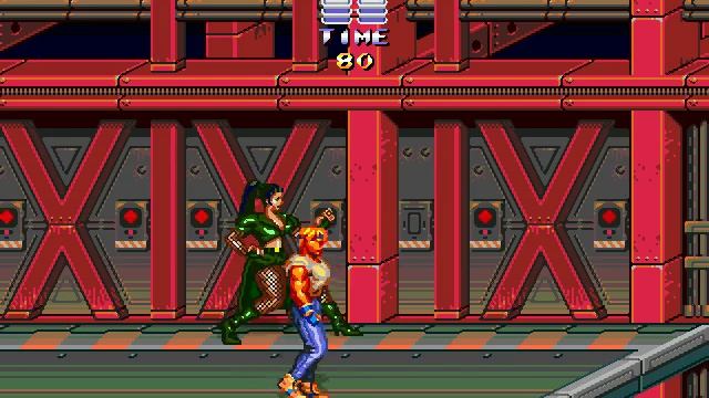 Streets of Rage Remake V5 Main Game Stage 4 Boss Break смотреть онлайн
