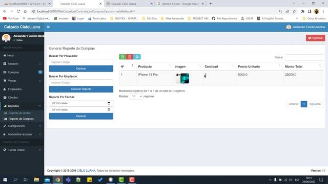 SISTEMA DE VENTAS Y COMPRAS V 1.0 - JAVA WEB Y MYSQL смотреть онлайн