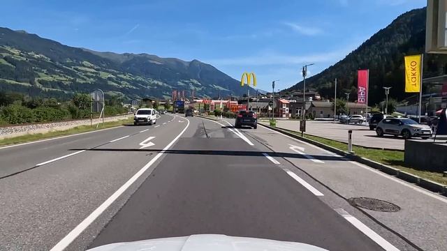 Driving In Austria From Pertisau To Rohrberg