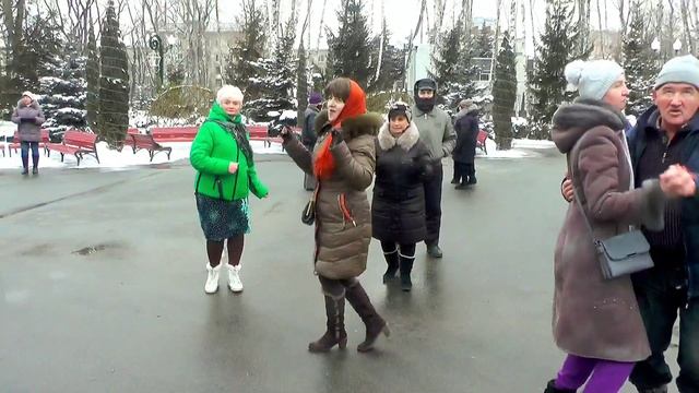 Душа Танцы в парке Горького Харьков Январь 2022 смотреть онлайн