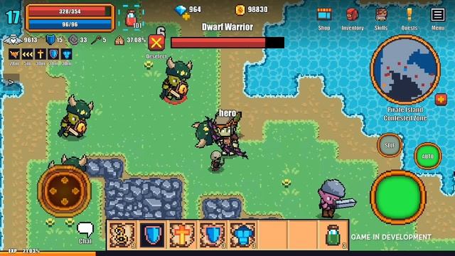 Pixel Knights Online - Classic Openworld Mobile MMORPG Gameplay Footage