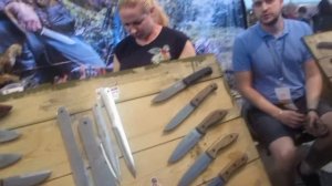 ?KIZLYARSUPREME.COM?Гуляем по выставке Охота и Рыбалка и видим модельный ряд ножей Kizlyar Supreme
