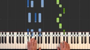 a-ha - Take On Me - Piano Tutorial MEDIUM