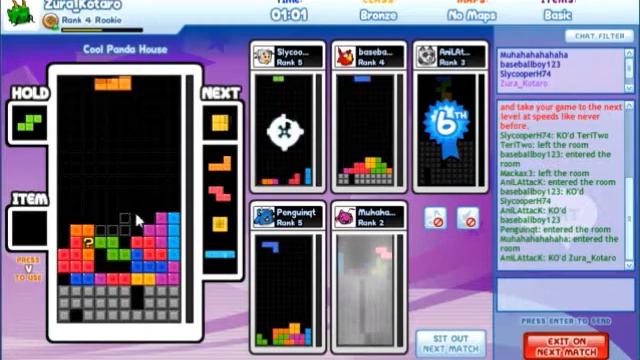 Tetris#2 The Tetris Arena смотреть онлайн