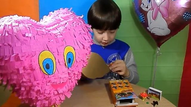 День Святого Валентина. Подарок Тиме - ОГРОМНОЕ СЕРДЦЕ с сюрпризами. Гигантское сердце смотреть онлайн