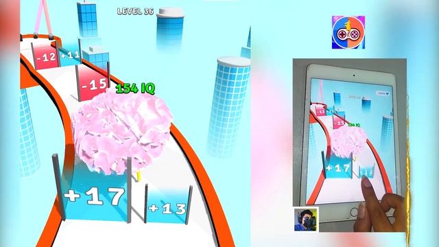 Level Up Whell, Big Head Run, Brain Rush, CrowdNumber 3D.. Mobile Game All Levels Play 99999 Games смотреть онлайн